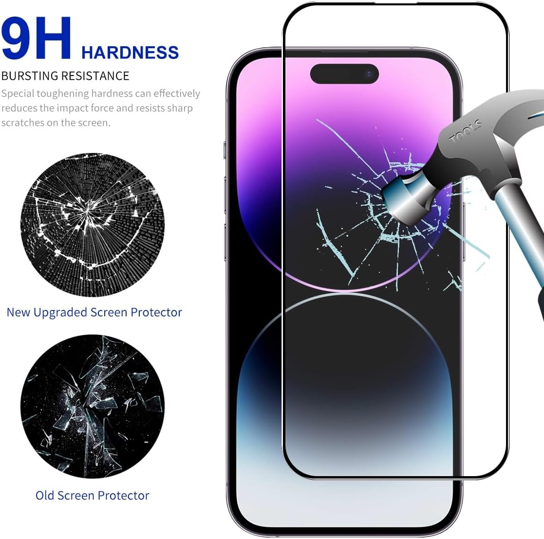 90 Percent Screen Protector Glass for iPhone 16 90 Percent Screen Protector Glass for iPhone 16